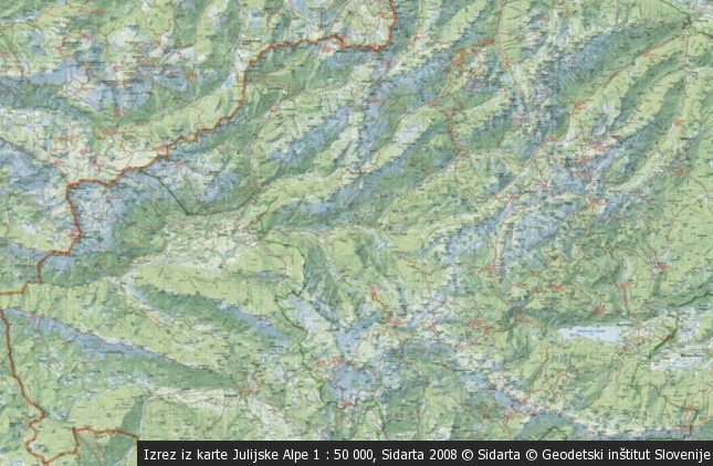 Grebenska prečenja gora na sončni strani Alp