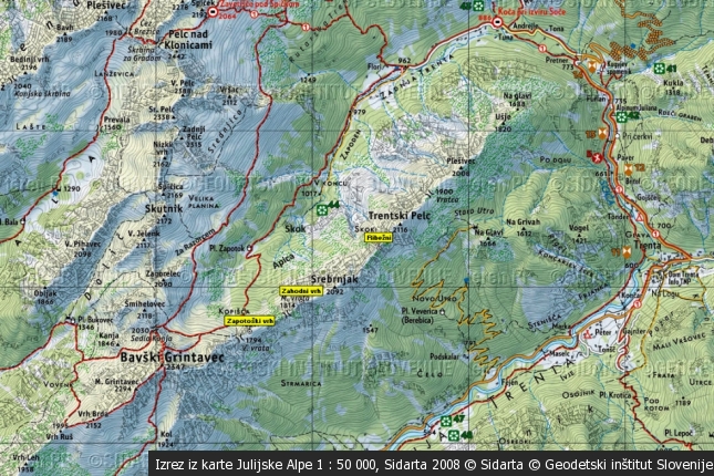 Zgorelc (2090 m) – Zagorelec